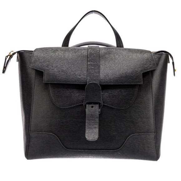 Senreve Handbags - Senreve Backpack Black Saffiano Leather